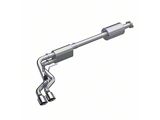 MBRP Armor Pro Dual Exhaust System with Polished Tips; Middle Side Exit; Street Version (21-26 3.5L EcoBoost F-150, Excluding Raptor & Tremor)