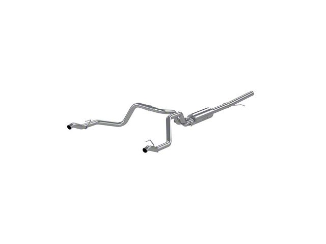 MBRP Armor Lite Single Exhaust System with Polished Tip; Side Exit (19-24 4.3L Sierra 1500)