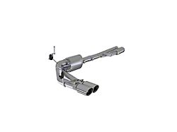 MBRP Armor Lite Dual Exhaust System with Polished Tips; Middle Side Exit (19-25 5.3L Sierra 1500)