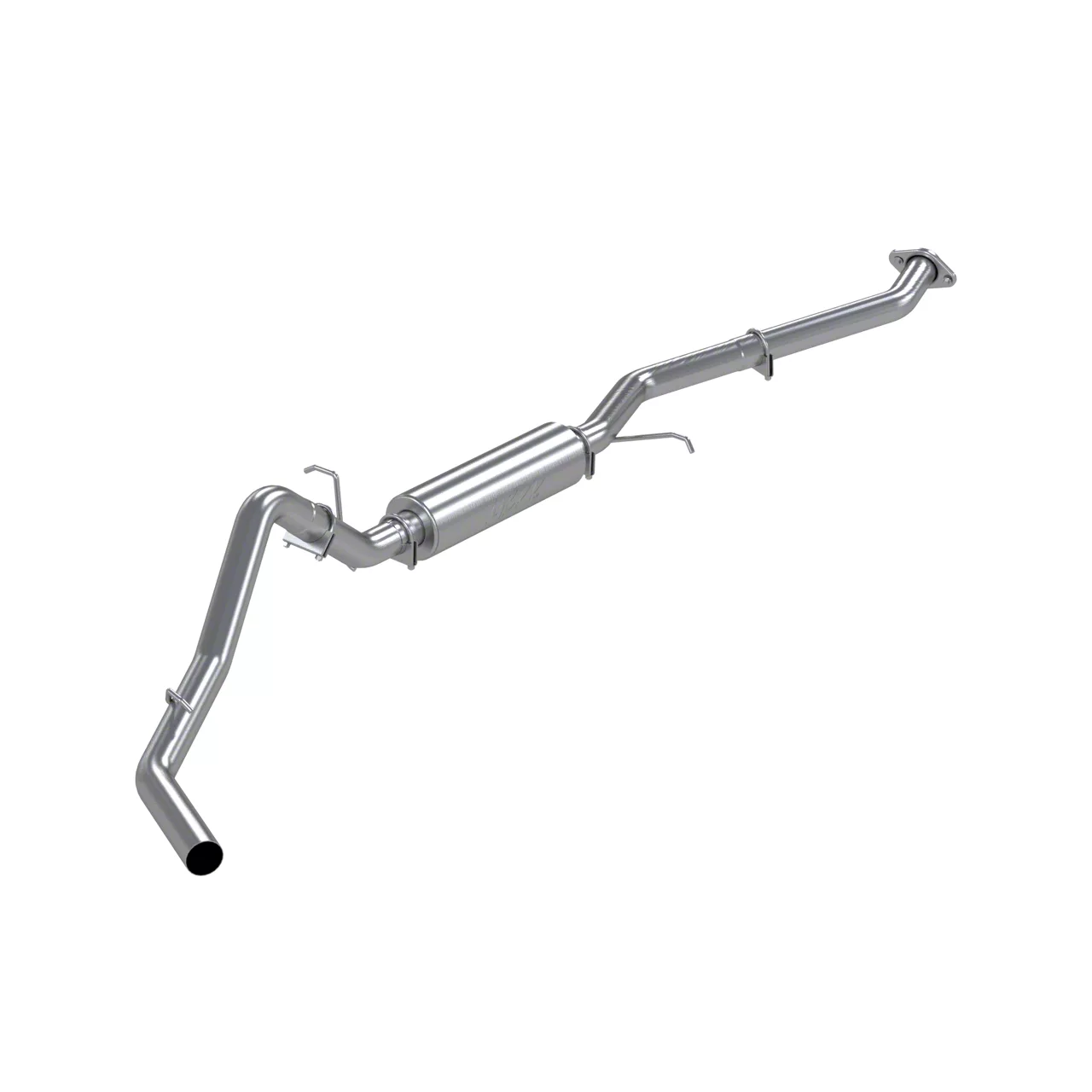 MBRP Silverado 1500 P Series Single Exhaust System; Side