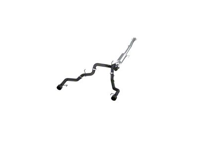 MBRP Armor BLK Dual Exhaust System; Rear Exit (22-25 5.0L F-150 w/ Factory Dual Exhaust)