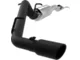 MBRP Armor BLK Single Exhaust System; Side Exit (17-22 3.6L Canyon)