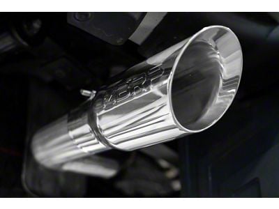 MBRP Armor Lite Single Exhaust System with Polished Tip; Side Exit (23-24 Canyon)