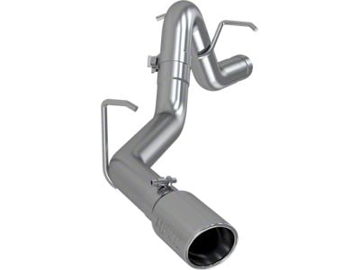 MBRP Armor Pro Filter-Back Single Exhaust System; Side Exit (16-22 2.8L Duramax Canyon)