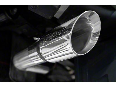 MBRP Armor Pro Single Exhaust System with Polished Tip; Side Exit (23-24 Canyon)