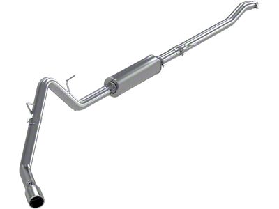 MBRP Armor Lite Single Exhaust System with Polished Tip; Side Exit (05-07 4.7L Dakota)