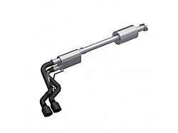MBRP Armor BLK Dual Exhaust System; Middle Side Exit; Street Version (21-26 5.0L F-150, Excluding Tremor)
