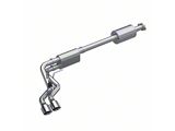 MBRP Armor Lite Dual Exhaust System with Polished Tips; Middle Side Exit; Street Version (21-26 5.0L F-150, Excluding Tremor)