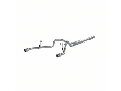 MBRP Armor Lite Dual Exhaust System; Rear Exit (21-24 5.0L F-150, Excluding Tremor)