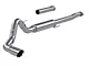 MBRP Armor Lite Single Exhaust System; Race Version; Side Exit (21-24 5.0L F-150, Excluding Tremor)