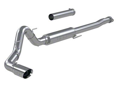 MBRP Armor Plus Single Exhaust System; Race Version; Side Exit (21-25 5.0L F-150, Excluding Tremor)