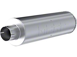 MBRP Armor Lite High Flow Center/Center Muffler; 3-Inch Inlet/3-Inch Outlet (Universal; Some Adaptation May Be Required)