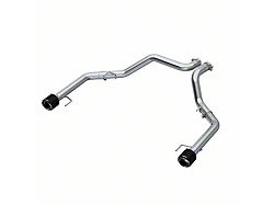 MBRP Armor Pro Axle-Back Dual Exhaust System with Carbon Fiber Tips; Rear Exit (21-24 3.5L EcoBoost F-150 Raptor)