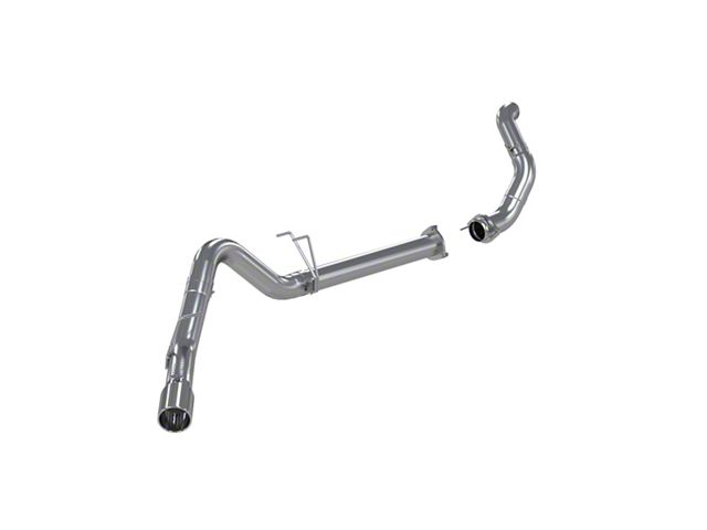 MBRP Armor Lite Filter-Back Single Exhaust System with Polished Tip and Downpipe; Side Exit (11-14 6.7L Powerstroke F-350 Super Duty)