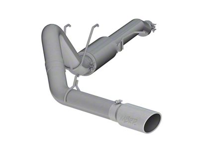 MBRP Armor Lite Single Exhaust System with Polished Tip; Side Exit (17-22 6.2L F-350 Super Duty)