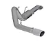 MBRP Armor Lite Single Exhaust System with Polished Tip; Side Exit (17-22 6.2L F-350 Super Duty)