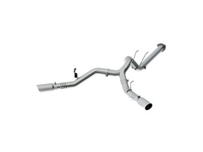MBRP Armor Plus Filter-Back Dual Exhaust System with Polished Tips; Side Exit (17-22 6.7L Powerstroke F-350 Super Duty)