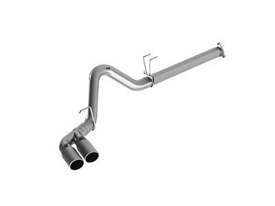 MBRP Armor Plus Filter-Back Single Exhaust System with Dual Polished Tips; Side Exit (15-16 6.7L Powerstroke F-350 Super Duty)