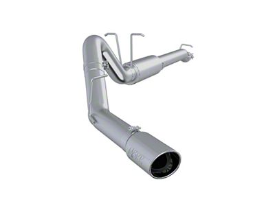 MBRP Armor Plus Single Exhaust System with Polished Tip; Side Exit (11-16 6.2L F-350 Super Duty)