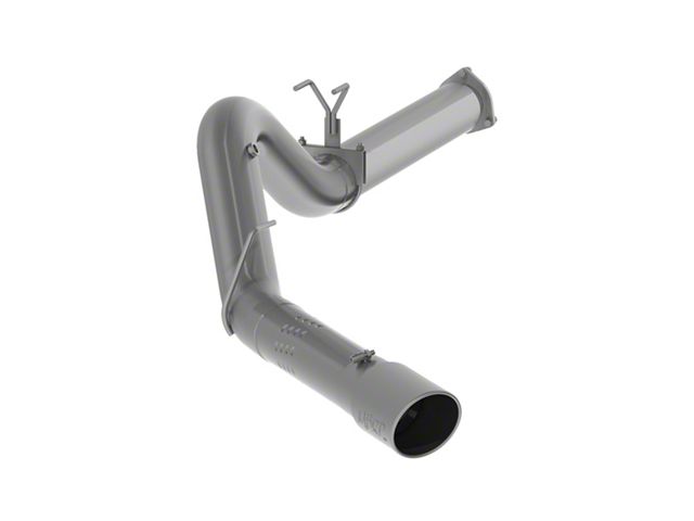 MBRP Armor Lite Filter-Back Single Exhaust System with Polished Tip; Side Exit (15-16 6.7L Powerstroke F-350 Super Duty)