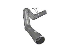 MBRP Armor Plus Tour Profile Filter-Back Single Exhaust System with Polished Tip; Side Exit (15-16 6.7L Powerstroke F-350 Super Duty)