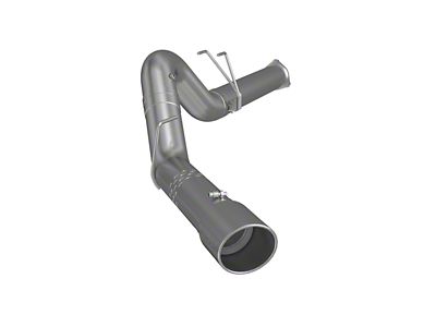 MBRP Armor Plus Filter-Back Single Exhaust System with Polished Tip; Side Exit (15-16 6.7L Powerstroke F-350 Super Duty)