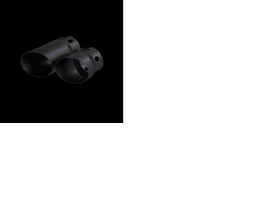 MBRP Dual Exhaust Tip; Black (11-24 F-350 Super Duty w/ Factory Exhaust)