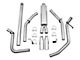 MBRP Armor Lite Dual Exhaust System with Polished Tips; Rear Exit (2009 6.0L Silverado 1500, Excluding Hybrid)