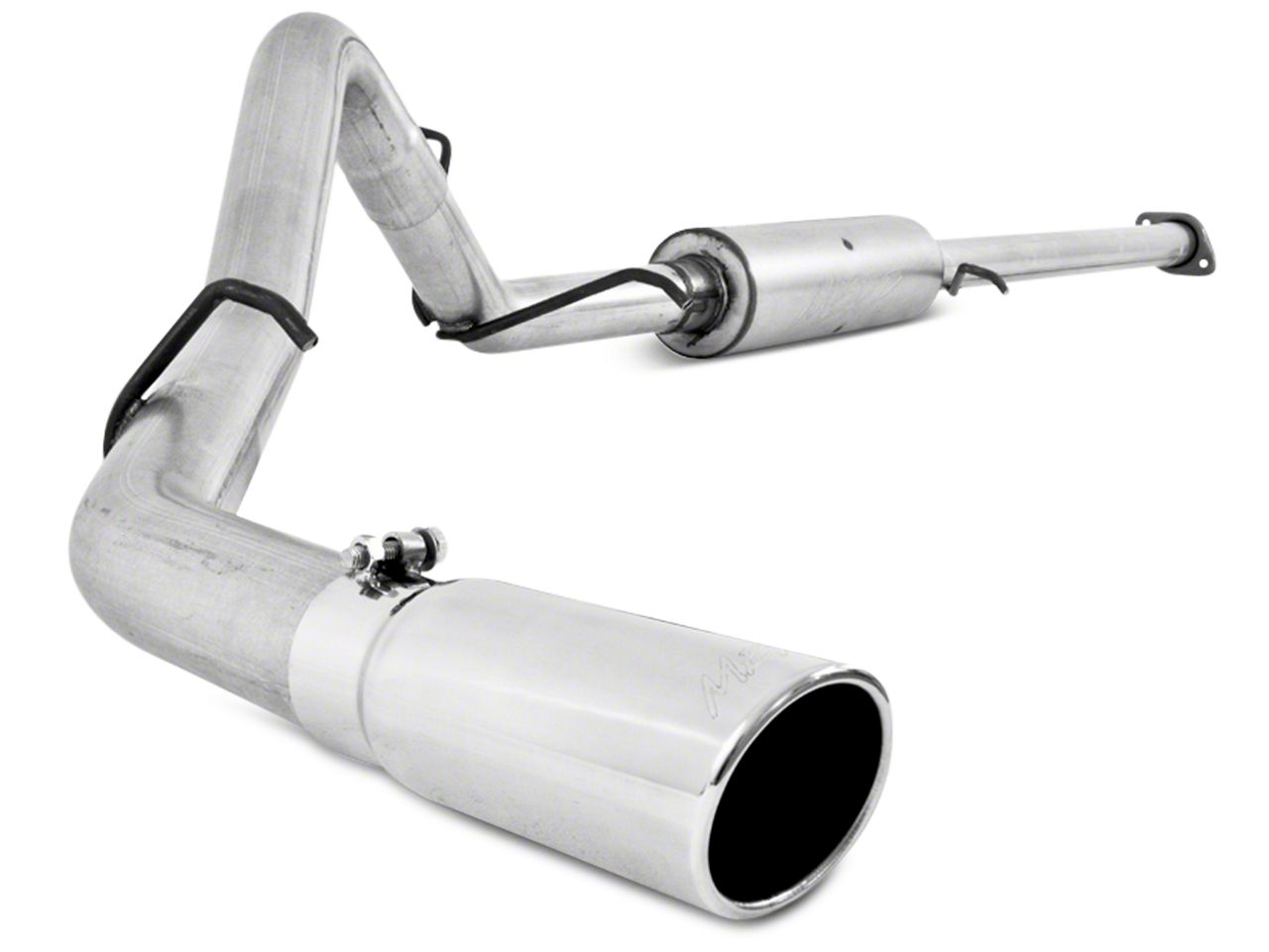 MBRP Silverado 3 in. Installer Series Single Exhaust System Side Exit