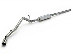 MBRP Armor Lite Single Exhaust System with Polished Tip; Side Exit (14-18 5.3L Silverado 1500)