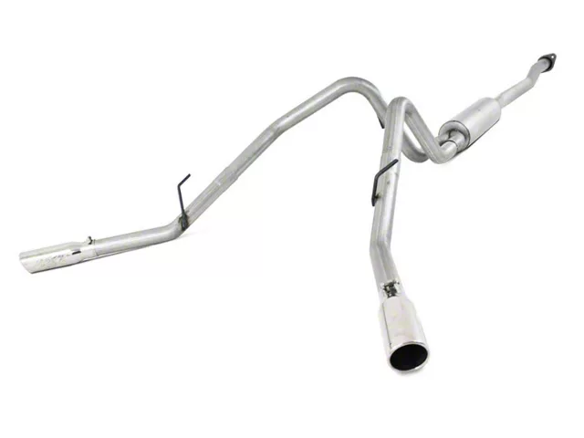 MBRP Armor Lite Dual Exhaust System with Polished Tips; Side Exit (11-14 5.0L F-150)