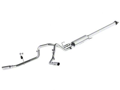 MBRP Armor Lite Dual Exhaust System with Polished Tips; Side Exit (15-20 2.7L EcoBoost F-150)