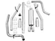 MBRP Armor Lite Dual Exhaust System with Polished Tips; Rear Exit (04-08 4.6L F-150)