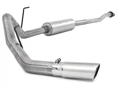 MBRP Armor Lite Single Exhaust System with Polished Tip; Side Exit (09-10 5.4L F-150, Excluding Raptor)
