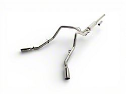 MBRP Armor Lite Dual Exhaust System with Polished Tips; Side Exit (14-18 5.3L Sierra 1500)