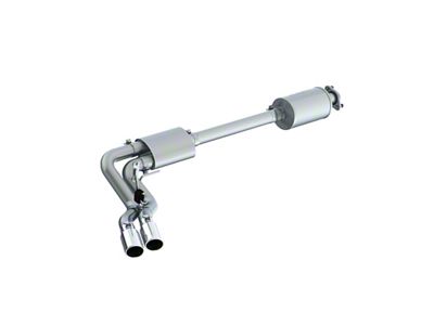 MBRP Armor Pro Dual Exhaust System with Polished Tips; Middle Side Exit (15-20 5.0L F-150)