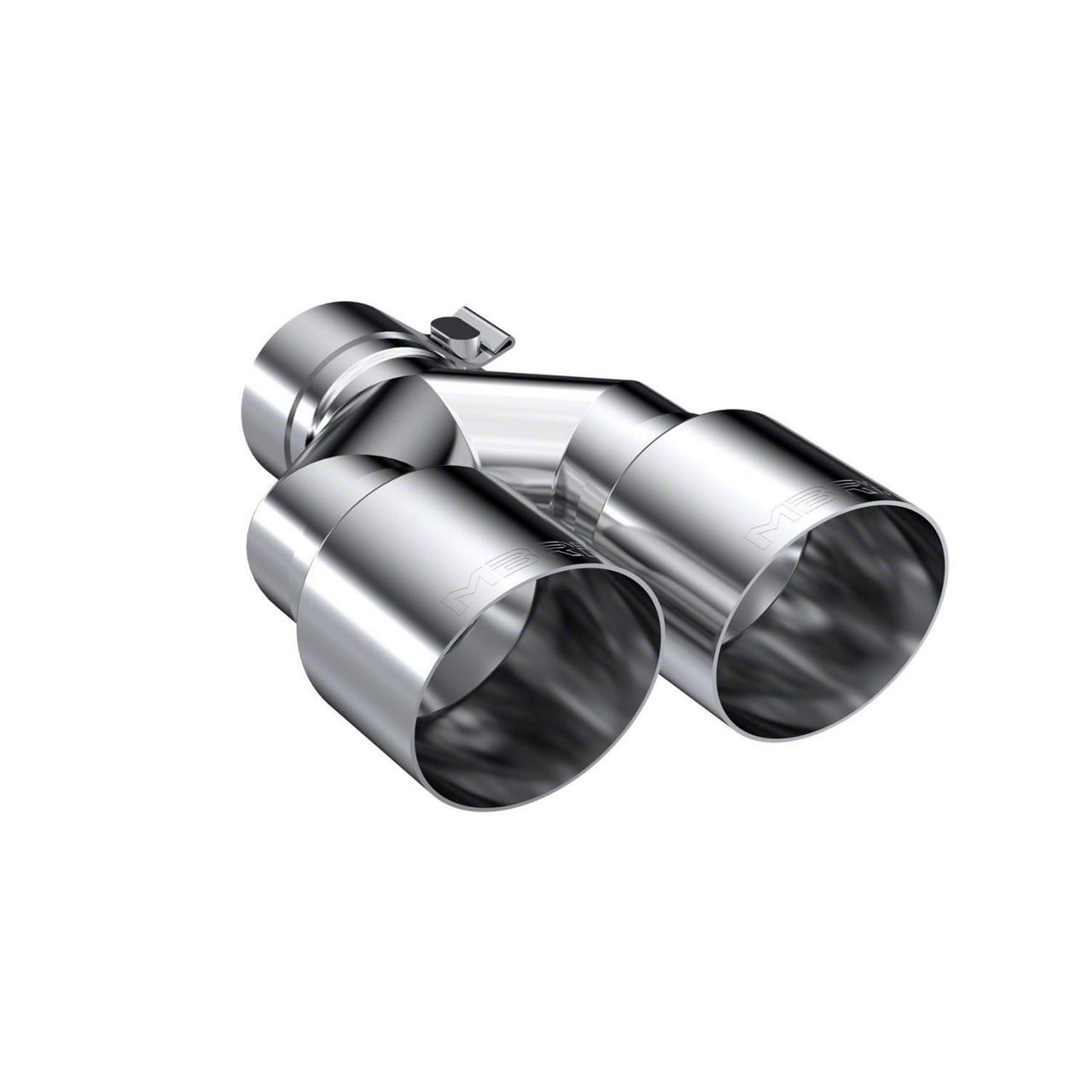 MBRP RAM 1500 3.50Inch Dual Exhaust Tip; Polished T5171 (Fits 2.50