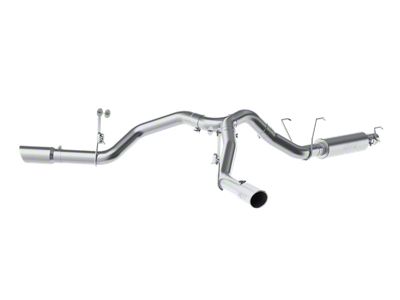 MBRP Armor Lite Dual Exhaust System with Polished Tips; Side Exit (14-24 6.4L RAM 2500)