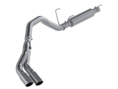MBRP Armor Lite Single Exhaust System with Dual Polished Tips; Side Exit (14-24 6.4L RAM 2500)