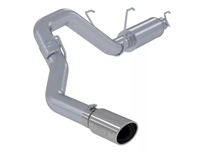 MBRP Armor Lite Single Exhaust System with Polished Tip; Side Exit (14-24 6.4L RAM 2500)