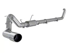 MBRP Armor Lite Turbo-Back Single Exhaust System with Polished Tip; Side Exit (03-04 4WD 5.9L RAM 2500)
