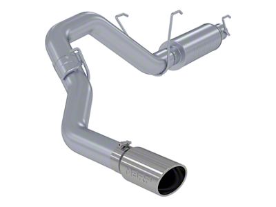 MBRP Armor Pro Single Exhaust System with Polished Tip; Side Exit (14-24 6.4L RAM 2500)