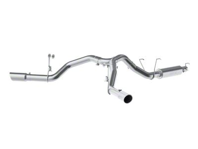 MBRP Armor Plus Dual Exhaust System with Polished Tips; Side Exit (14-24 6.4L RAM 2500)