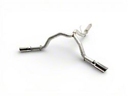 MBRP Armor Plus Dual Exhaust System with Polished Tips; Side Exit (14-24 6.4L RAM 2500)