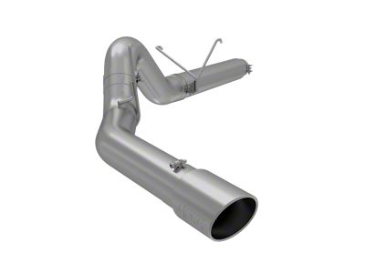 MBRP Armor Lite Filter-Back Single Exhaust System with Polished Tip; Side Exit (07-12 6.7L RAM 2500)