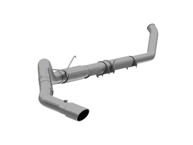 MBRP Armor Plus Turbo-Back Single Exhaust System with Polished Tip; Side Exit (03-04 5.9L RAM 2500)