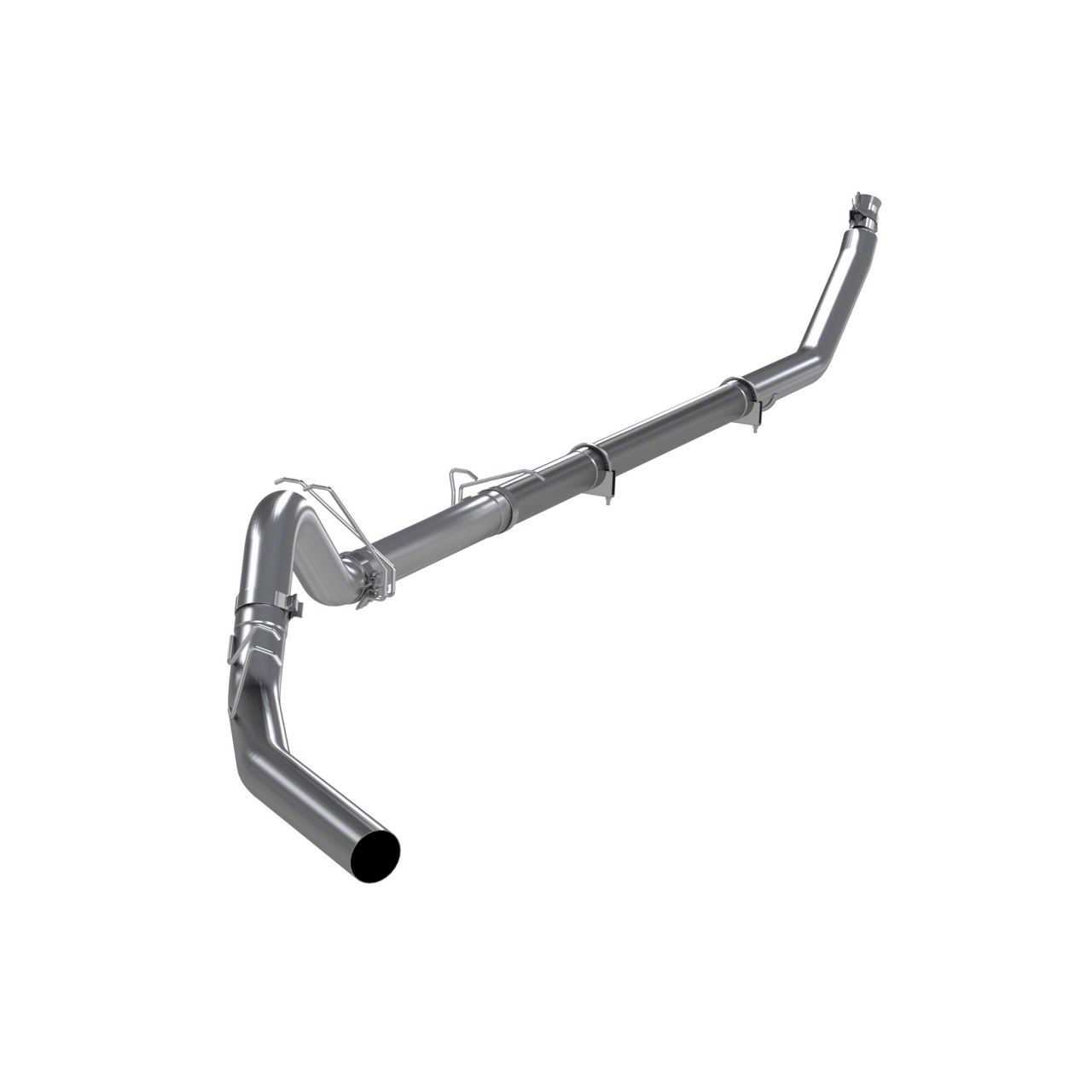 MBRP RAM 3500 4Inch Armor Plus TurboBack Muffler Delete Single