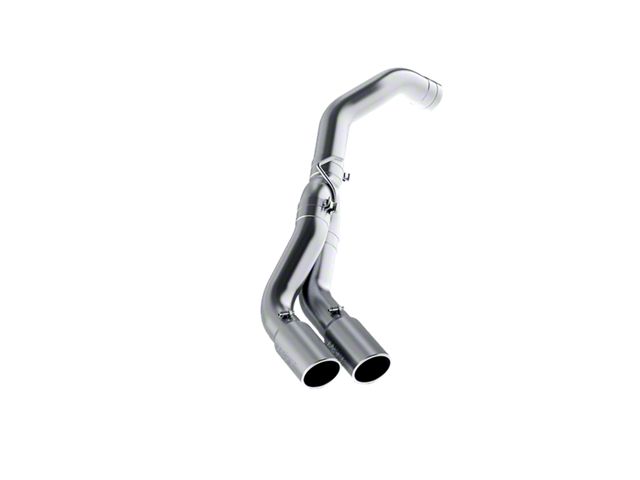 MBRP Armor Lite Filter-Back Single Exhaust System with Dual Polished Tips; Side Exit (13-18 6.7L RAM 3500)