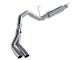 MBRP Armor Lite Single Exhaust System with Dual Polished Tips; Side Exit (14-24 6.4L RAM 3500)
