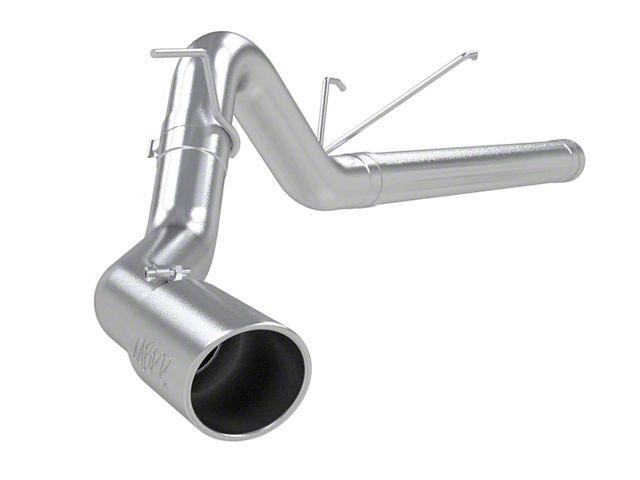 MBRP Armor Plus Filter-Back Single Exhaust System with Polished Tip; Side Exit (07-12 6.7L RAM 3500)